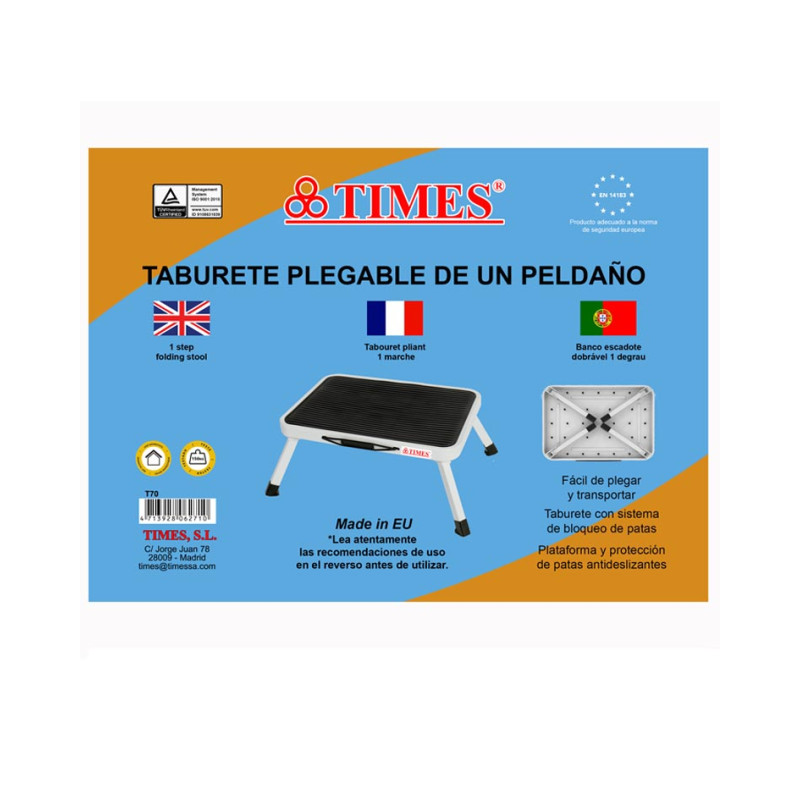 Taburete de un peldaño